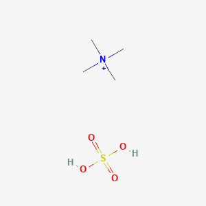 molecular formula C4H14NO4S+ B12059413 Sulfuric acid; tetramethylammonium ion 