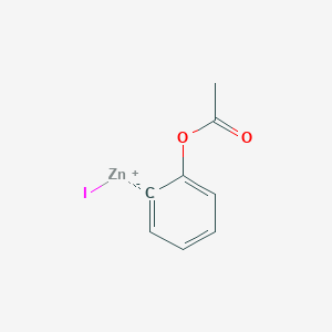 molecular formula C8H7IO2Zn B12059419 2-Acetoxyphenylzinc iodide 