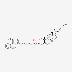 molecular formula C49H64O2 B12059492 Cholesteryl (pyren-1-yl)hexanoate 