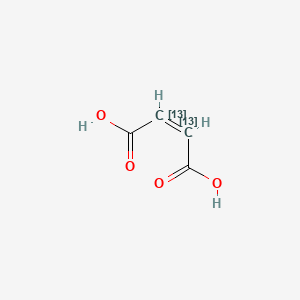 molecular formula C4H4O4 B12059495 (Z)-(2,3-13C2)but-2-enedioic acid 
