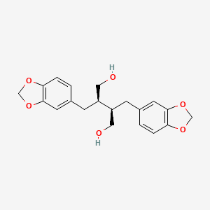 molecular formula C20H22O6 B1205952 Dihydrocubebin CAS No. 24563-03-9
