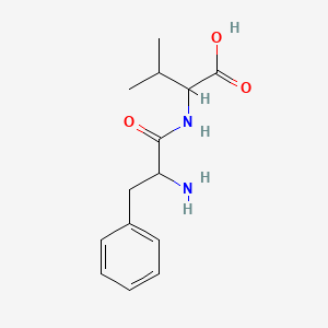 molecular formula C14H20N2O3 B12059745 2-(2-Amino-3-phenylpropanamido)-3-methylbutanoic acid CAS No. 3918-89-6