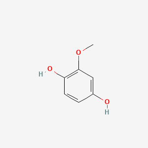 molecular formula C7H8O3 B1205977 2-Methoxyhydroquinone CAS No. 824-46-4