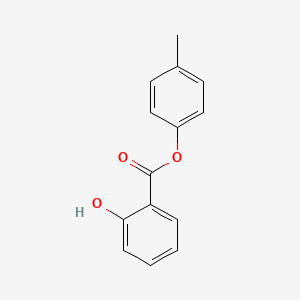 molecular formula C14H12O3 B1205978 p-Tolyl salicylate CAS No. 607-88-5