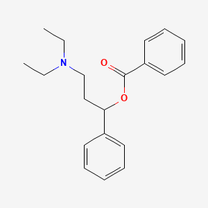 molecular formula C20H25NO2 B1205979 Propanocaine CAS No. 493-76-5