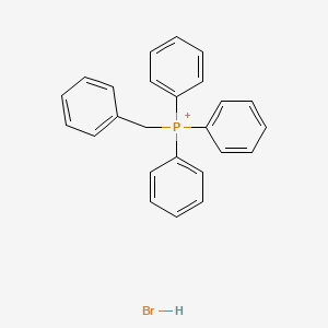 molecular formula C25H23BrP+ B12059834 benzyl(triphenyl)phosphanium;hydrobromide 
