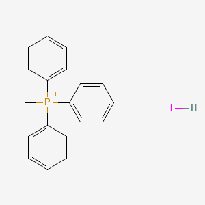 molecular formula C19H19IP+ B12059856 methyl(triphenyl)phosphanium;hydroiodide 