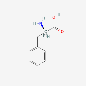 molecular formula C9H11NO2 B12059878 L-Phenylalanine (2-13C) 