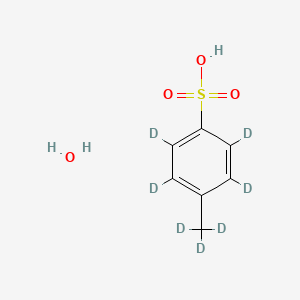 molecular formula C7H10O4S B12059891 P-Toluene-D7-sulfonic acid H2O CAS No. 1219795-22-8