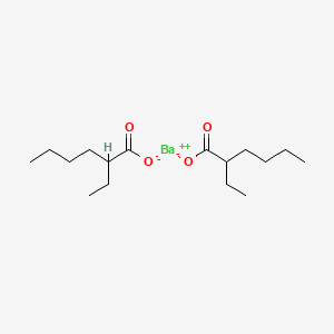 molecular formula C16H30BaO4 B12059893 barium(2+);2-ethylhexanoate 