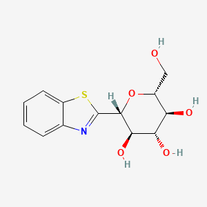 molecular formula C13H15NO5S B1205990 2-(β-D-葡萄糖基)苯并噻唑 