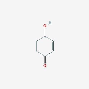 molecular formula C6H8O2 B1205996 4-Hydroxy-2-cyclohexen-1-one 