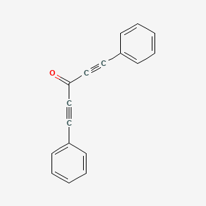 molecular formula C17H10O B1206002 1,5-Diphenyl-1,4-pentadiyn-3-one CAS No. 15814-30-9