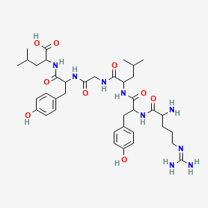 molecular formula C38H57N9O9 B12060084 alpha-Casein (90-95) 