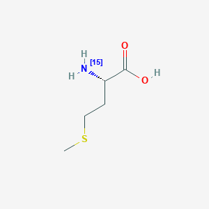 molecular formula C5H11NO2S B12060174 L-Methionine-15N 