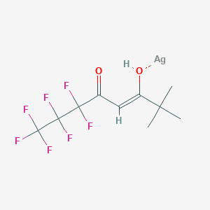 molecular formula C10H11AgF7O2 B12060266 Ag(fod) 