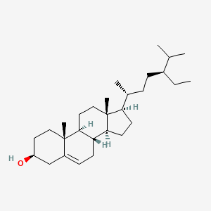 molecular formula C29H50O B1206034 Clionasterol CAS No. 83-47-6