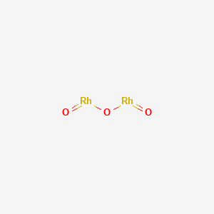 molecular formula O3Rh2 B12060376 oxo(oxorhodiooxy)rhodium 