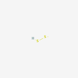 molecular formula HS2- B1206050 Disulfanide CAS No. 26693-74-3