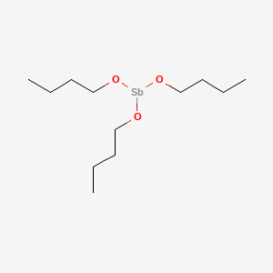 molecular formula C12H27O3Sb B12060574 Antimony(III) n-butoxide 