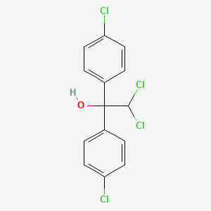 molecular formula C14H10Cl4O B1206058 2,2-Dichloro-1,1-bis(4-chlorophenyl)ethanol CAS No. 3567-18-8
