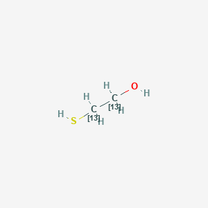 molecular formula C2H6OS B12060584 2-sulfanyl(1,2-13C2)ethanol CAS No. 286013-20-5