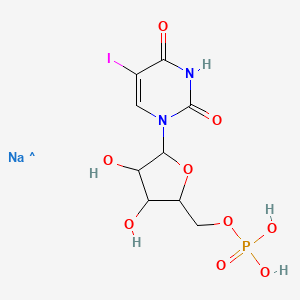 molecular formula C9H12IN2NaO9P B12060591 CID 16219533 