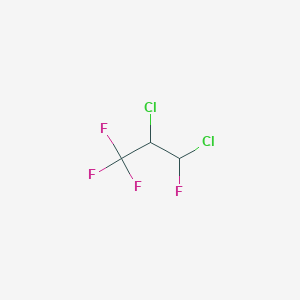 molecular formula C3H2Cl2F4 B120606 2,3-Dichloro-1,1,1,3-tetrafluoropropane CAS No. 146916-90-7