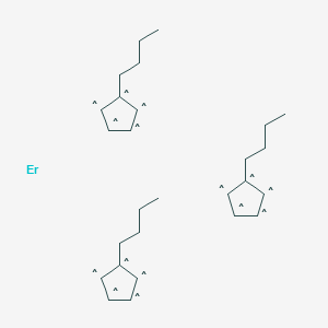 molecular formula C27H39Er B12060641 Tris(n-butylcyclopentadienyl)erbium(III) 
