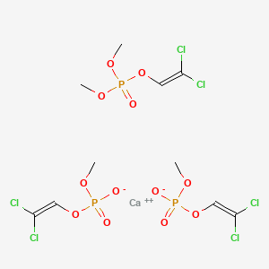 molecular formula C10H15CaCl6O12P3 B1206068 Caviphos CAS No. 6465-92-5