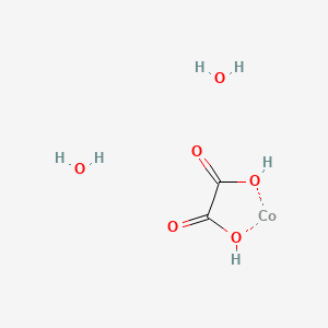 molecular formula C2H6CoO6 B12060841 Cobalt oxalate dihydrate 