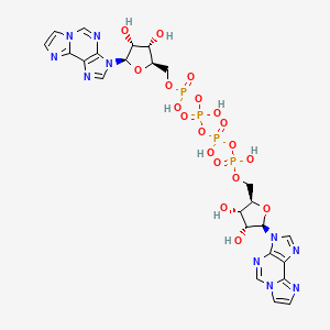 Di(1,N(6)-ethenoadenosine)-5',5'''-P(1),P(4)-tetraphosphate