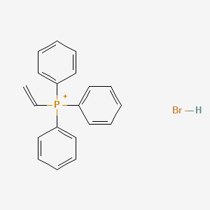 molecular formula C20H19BrP+ B12060891 ethenyl(triphenyl)phosphanium;hydrobromide 