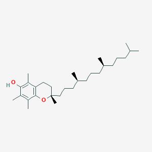 molecular formula C29H50O2 B120609 (-)-alpha-Tocopherol CAS No. 77171-97-2