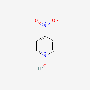molecular formula C5H5N2O3+ B12060932 1-hydroxy-4-nitropyridin-1-ium 