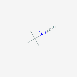molecular formula C5H10N+ B12060937 Tert-butyl(methylidyne)azanium 