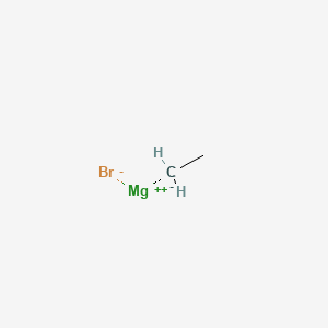 molecular formula C2H5BrMg B1206095 溴化乙基镁 CAS No. 925-90-6