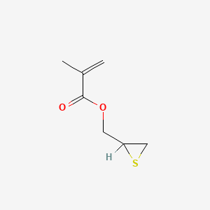 molecular formula C7H10O2S B1206096 thiiran-2-ylmethyl methacrylate CAS No. 3139-91-1