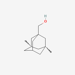 molecular formula C13H22O B12060978 [(3R,5S)-3,5-dimethyl-1-adamantyl]methanol 