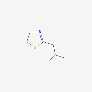 Thiazole, 4,5-dihydro-2-(2-methylpropyl)-