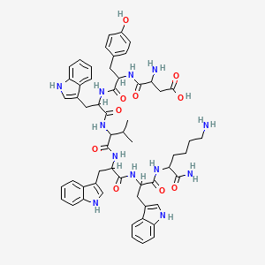molecular formula C57H68N12O10 B12061043 Neurokinin-2 receptor antagonist 