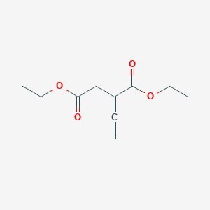 molecular formula C10H14O4 B12061058 Diethyl 2-vinylidenesuccinate 