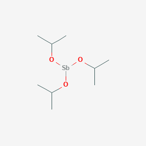 molecular formula C9H21O3Sb B12061093 Antimony(III) isopropoxide 