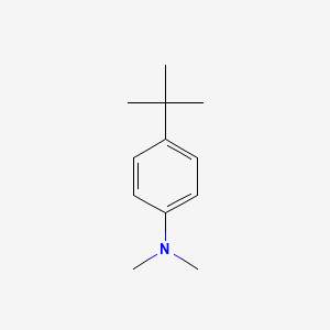 molecular formula C12H19N B1206110 4-tert-Butyl-N,N-dimethylaniline CAS No. 2909-79-7
