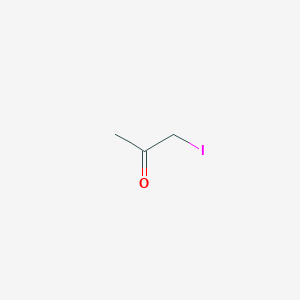 molecular formula C3H5IO B1206111 Iodoacetone CAS No. 3019-04-3
