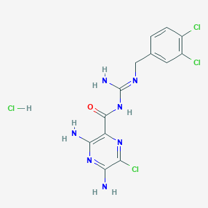 molecular formula C13H13Cl4N7O B12061191 3',4'-Dichlorobenzamil hydrochloride CAS No. 928621-15-2