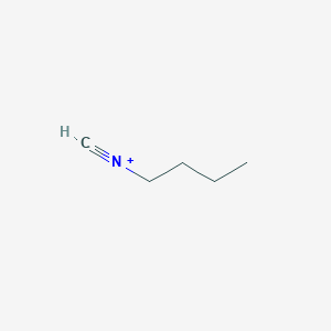 molecular formula C5H10N+ B12061278 Butyl(methylidyne)azanium 