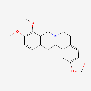 molecular formula C20H21NO4 B1206132 四氢小檗碱 CAS No. 522-97-4