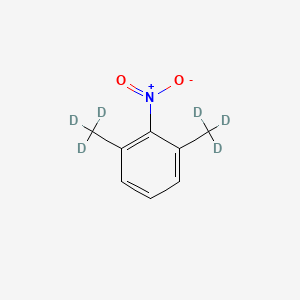 molecular formula C8H9NO2 B12061345 2-nitro-1,3-bis(trideuteriomethyl)benzene 