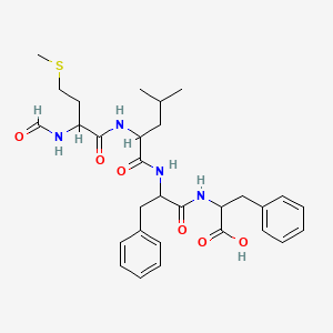 molecular formula C30H40N4O6S B12061361 For-met-leu-phe-phe-OH 